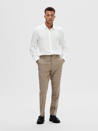 100% LINNETYG SKJORTA, White, highres