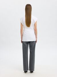 SLIM FIT KURZARMHEMD, Bright White, highres