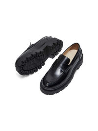 CHUNKY MOCASSINS, Black, highres