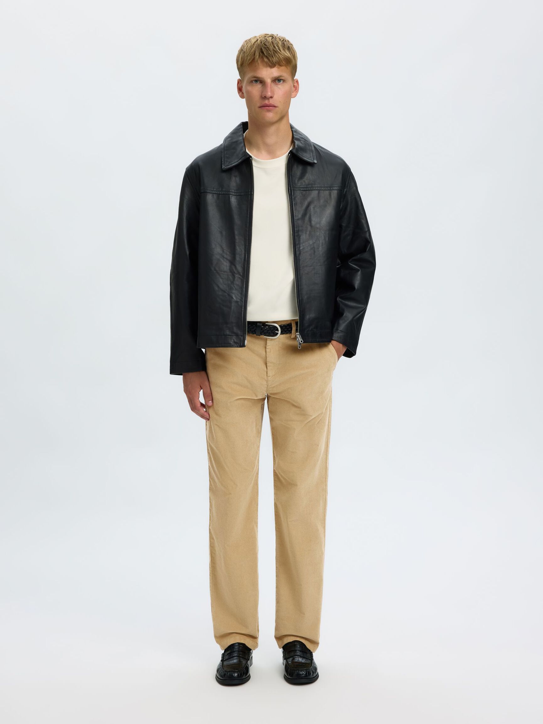 196 STRAIGHT FIT TROUSERS, Cornstalk, highres