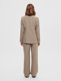 KLASSISCHER VISKOSEMIX BLAZER, Camel, highres
