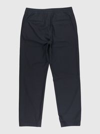 196 STRAIGHT FIT TROUSERS, Black, highres