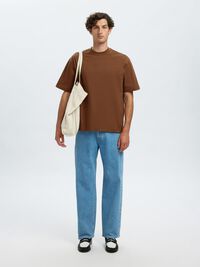 BAUMWOLL T-SHIRT, Soft Silt, highres