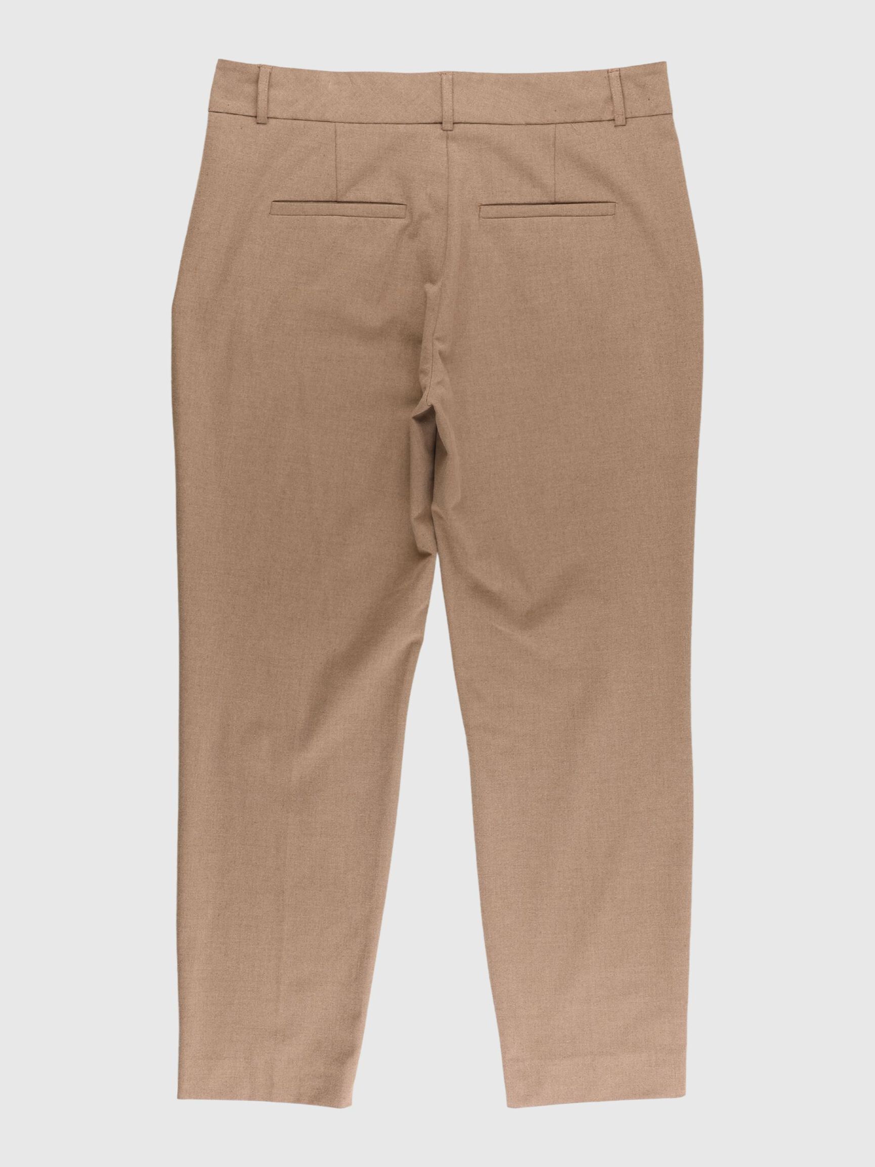 CROPPED TROUSERS, Camel, highres