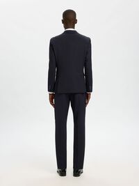 VISCOSE BLEND SLIM FIT BLAZER, Navy Blazer, highres