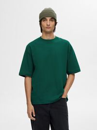LOOSE FIT T-SHIRT, Rain Forest, highres