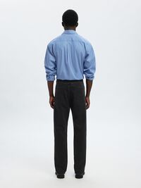 190 JEANS AJUSTADOS, Black Denim, highres