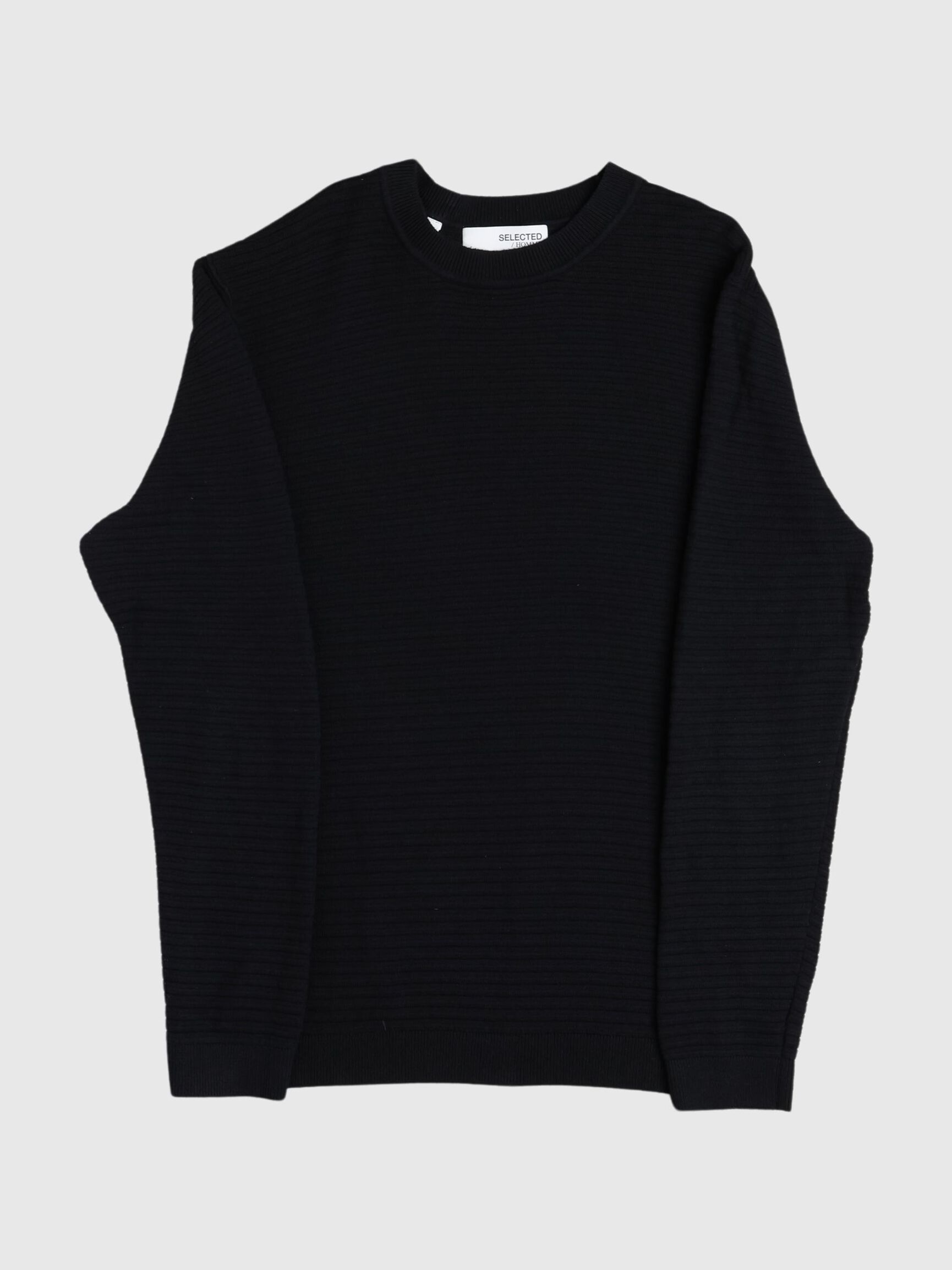 PULLOVER, Black, highres