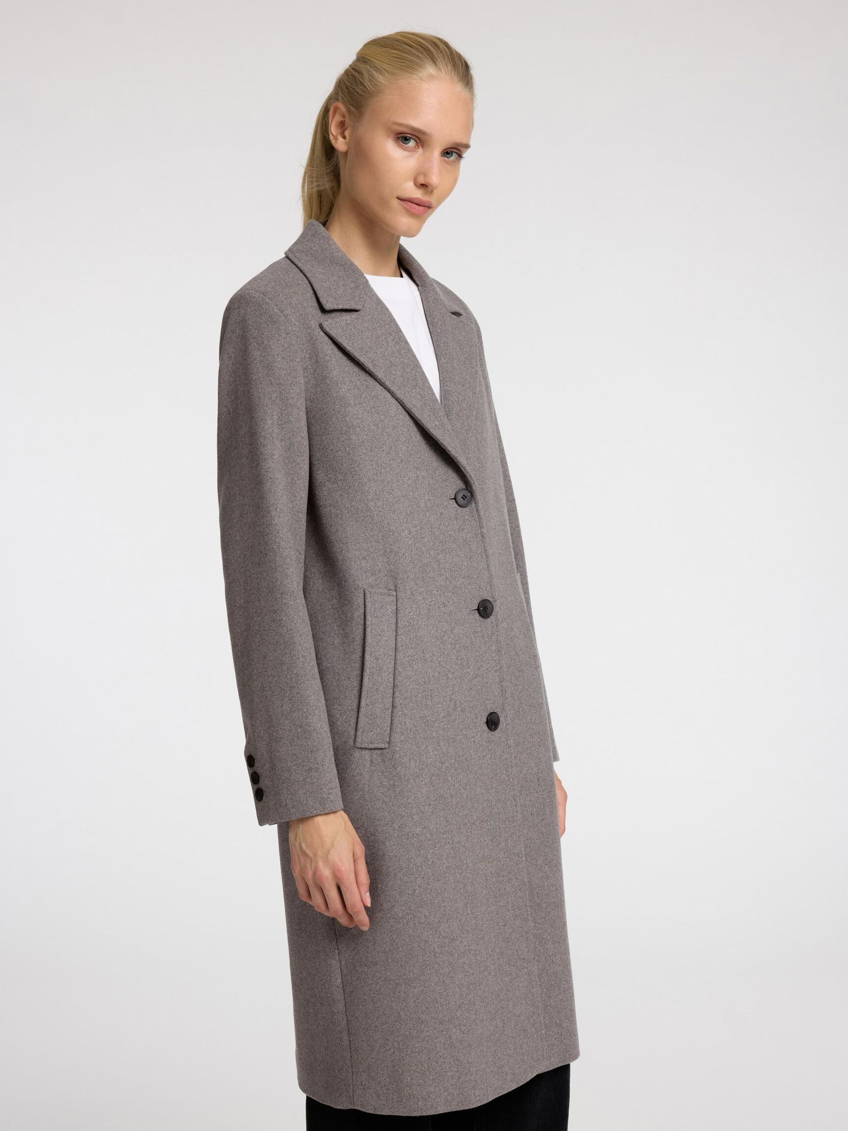 ULDBLANDING FRAKKE, Steel Gray, highres
