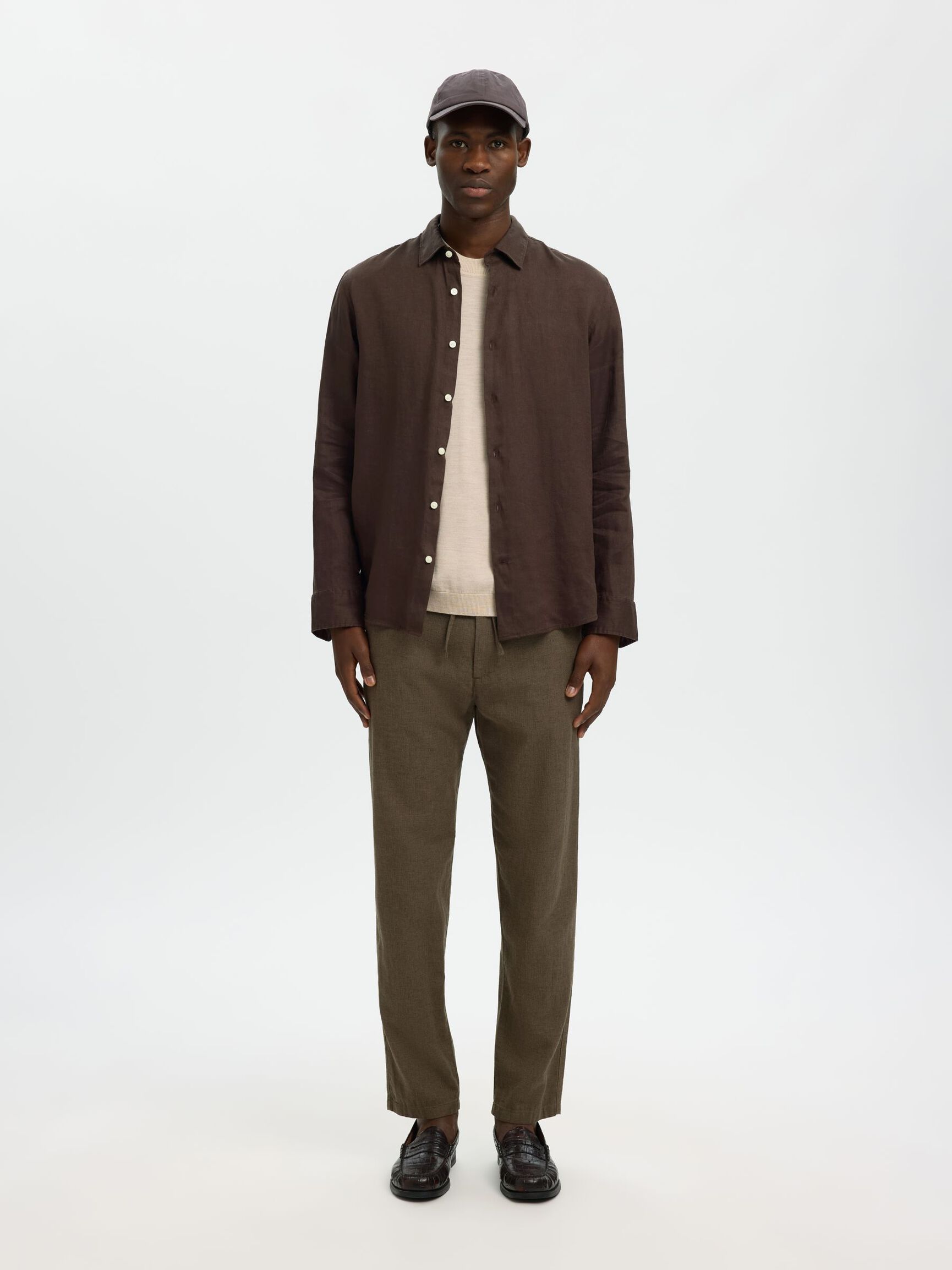 100% LINEN SHIRT, Delicioso, highres