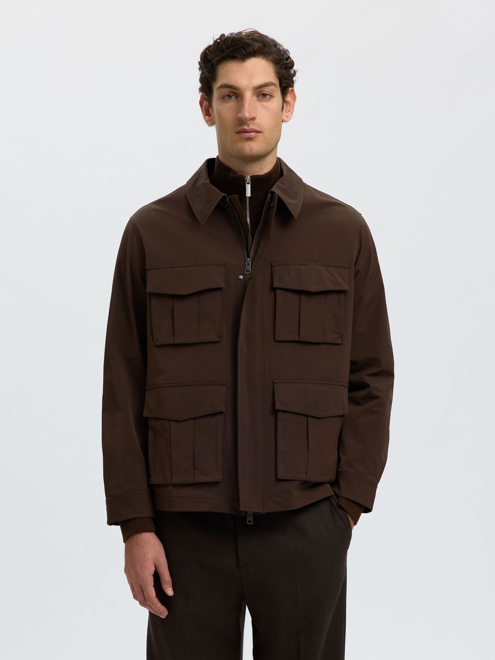 WATER REPELLENT JACKET, Delicioso, highres