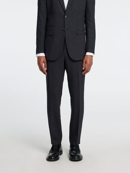 Selected SLIM FIT PANTALON, Black, highres - 16087871_Black_003.jpg