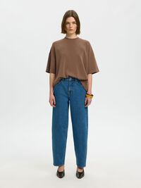 OVERSIZED T-SHIRT, Chocolate Chip, highres