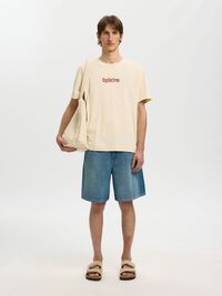 PRINT KATOEN T-SHIRT, Birch, highres