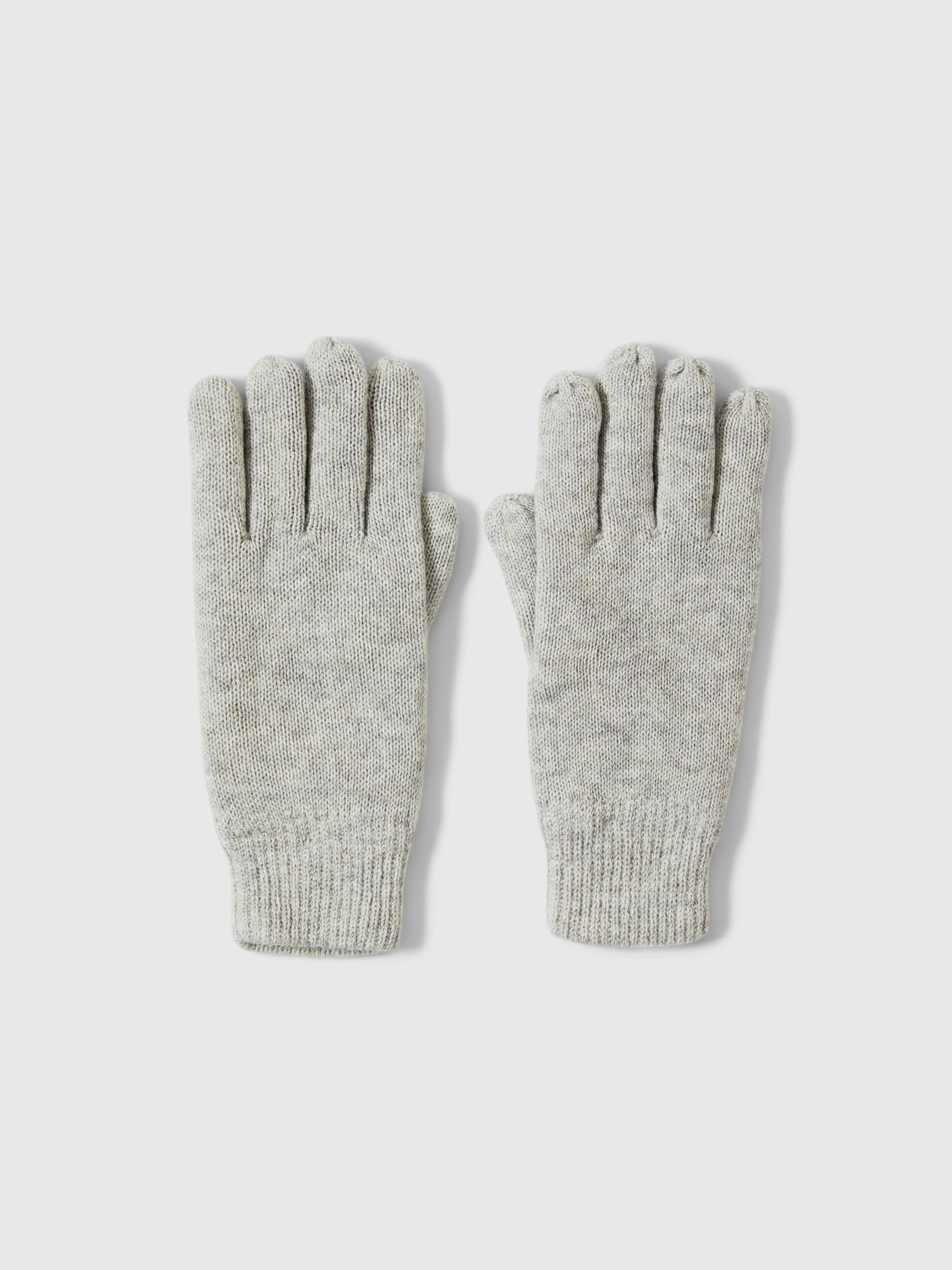 GUANTI, Light Grey Melange, highres