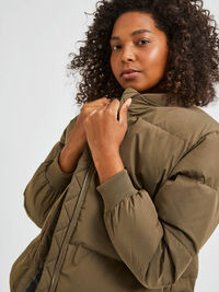 CURVE WATTIERTE JACKE, Tarmac, highres