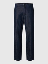 220 LOOSE FIT JEANS, Dark Blue Denim, highres