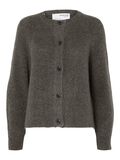 Selected LONG-SLEEVED CARDIGAN, Medium Grey Melange, highres - 16074481_MediumGreyMelange_001.jpg