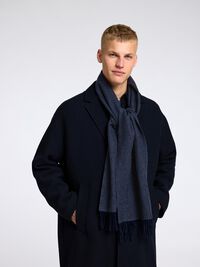 100% WOOL SCARF, Sky Captain, highres