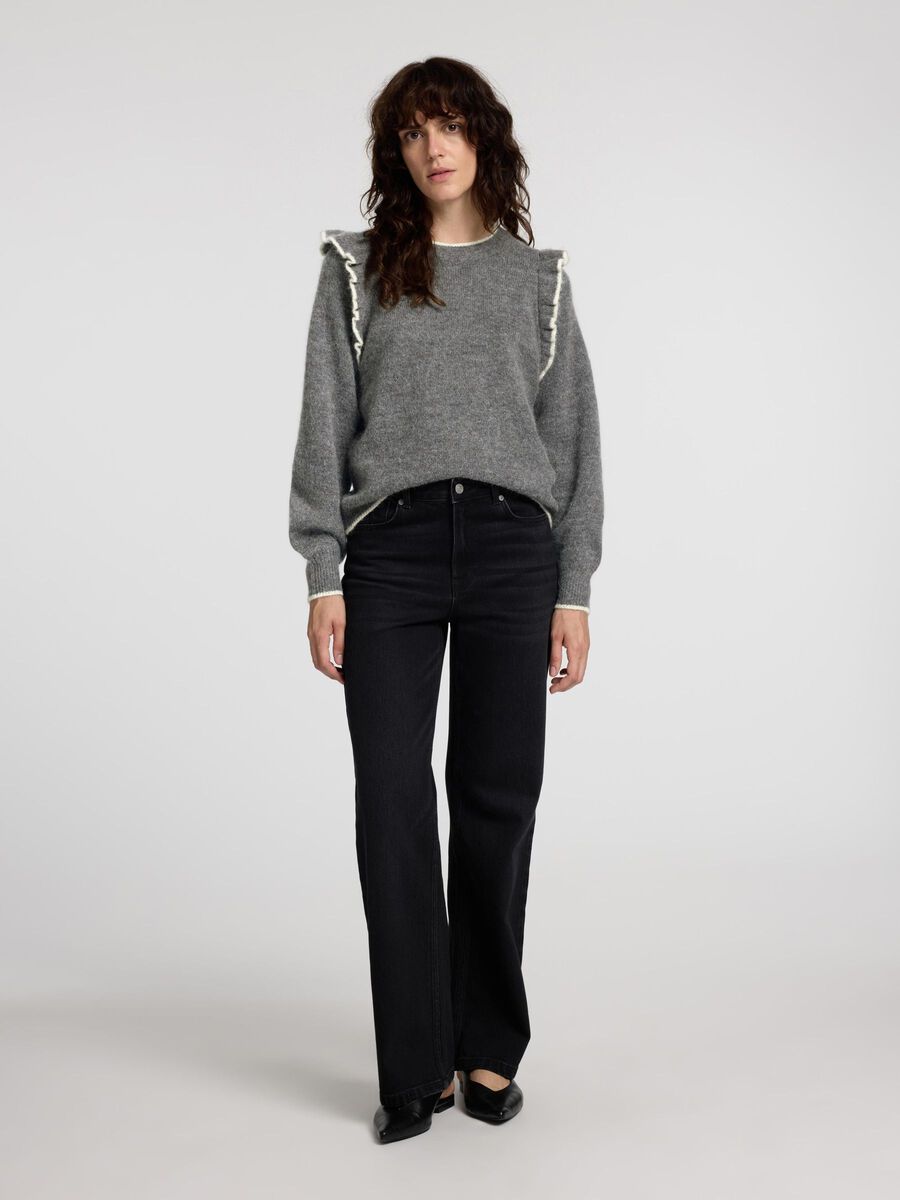 Selected RYSJER PULLOVER, Medium Grey Melange, highres - 16092693_MediumGreyMelange_1149345_005.jpg
