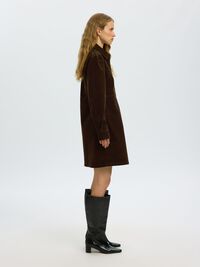 COTTON CORDUROY MINI DRESS, Delicioso, highres