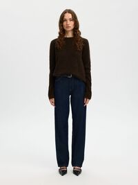 WOOL BLEND KNITTED JUMPER, Delicioso, highres