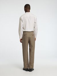 RANDIG SLIM FIT-SKJORTA, Bright White, highres