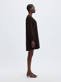 FRINGE MINI DRESS, Delicioso, highres