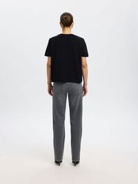 BOXY T-SHIRT, Black, highres