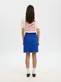 BOMULDSBLANDING MIDINEDERDEL, Mazarine Blue, highres