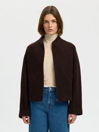 WOOL BLEND JACKET, Delicioso, highres