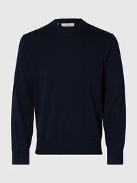 BAUMWOLL PULLOVER, Sky Captain, highres