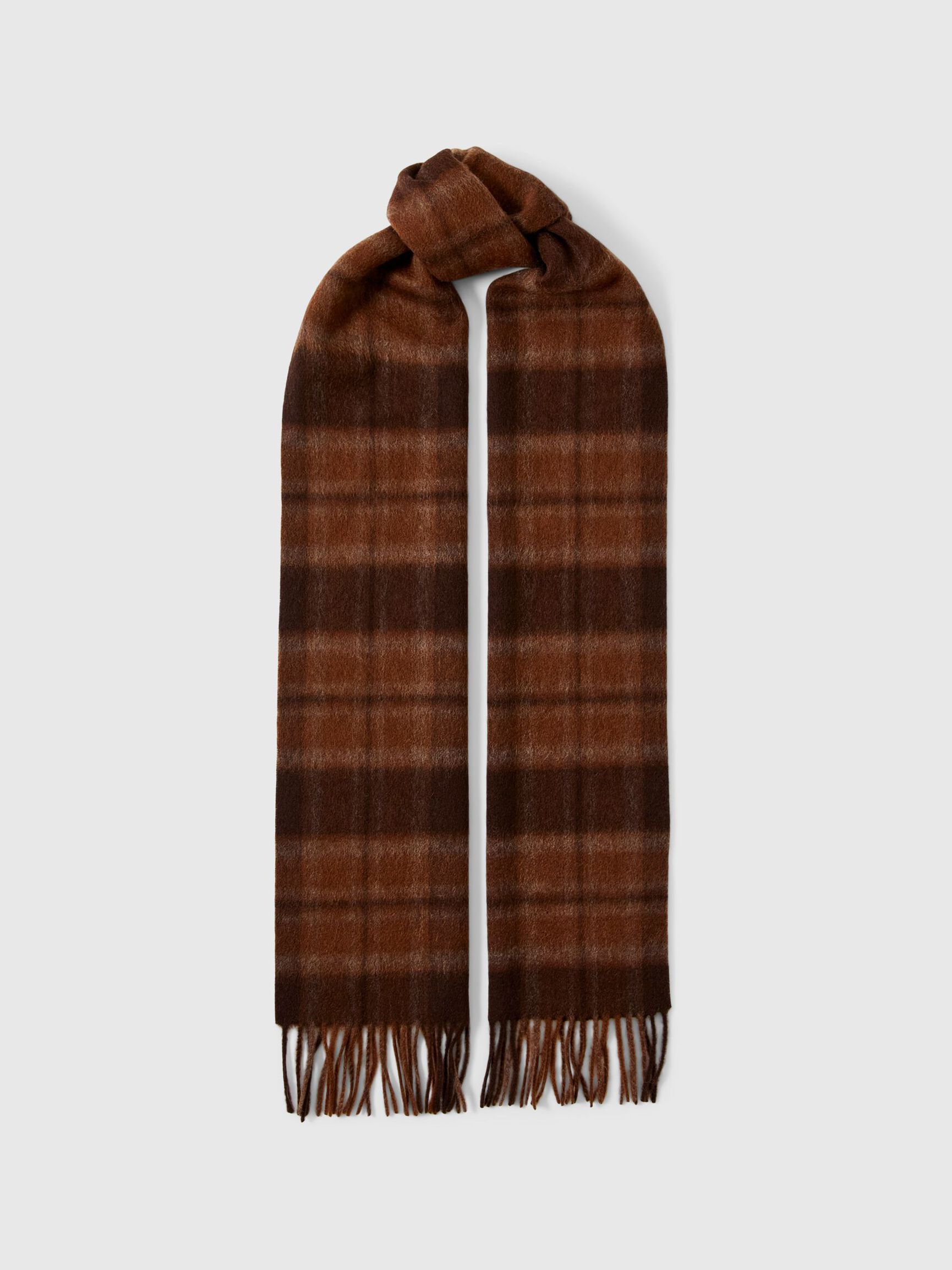 100% WOOL SCARF, Soft Silt, highres