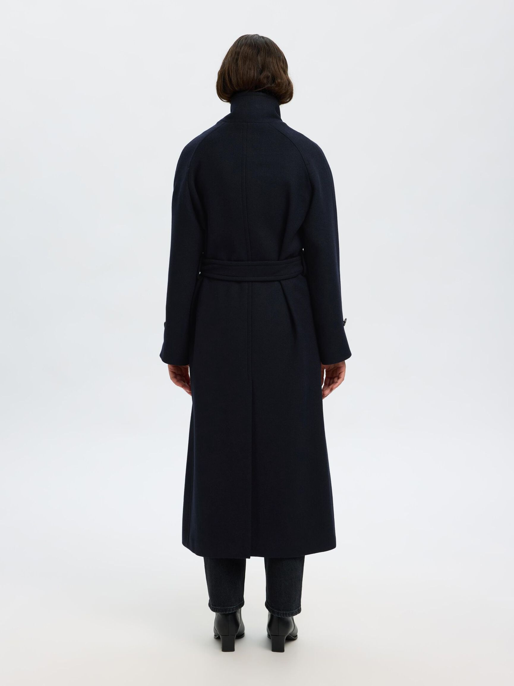 WOOL BLEND  COAT, Sky Captain, highres