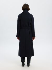 WOOL BLEND  COAT, Sky Captain, highres