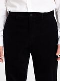 Selected REGULAR FIT CORDUROY TROUSERS, Black, highres - 16097832_Black_006.jpg