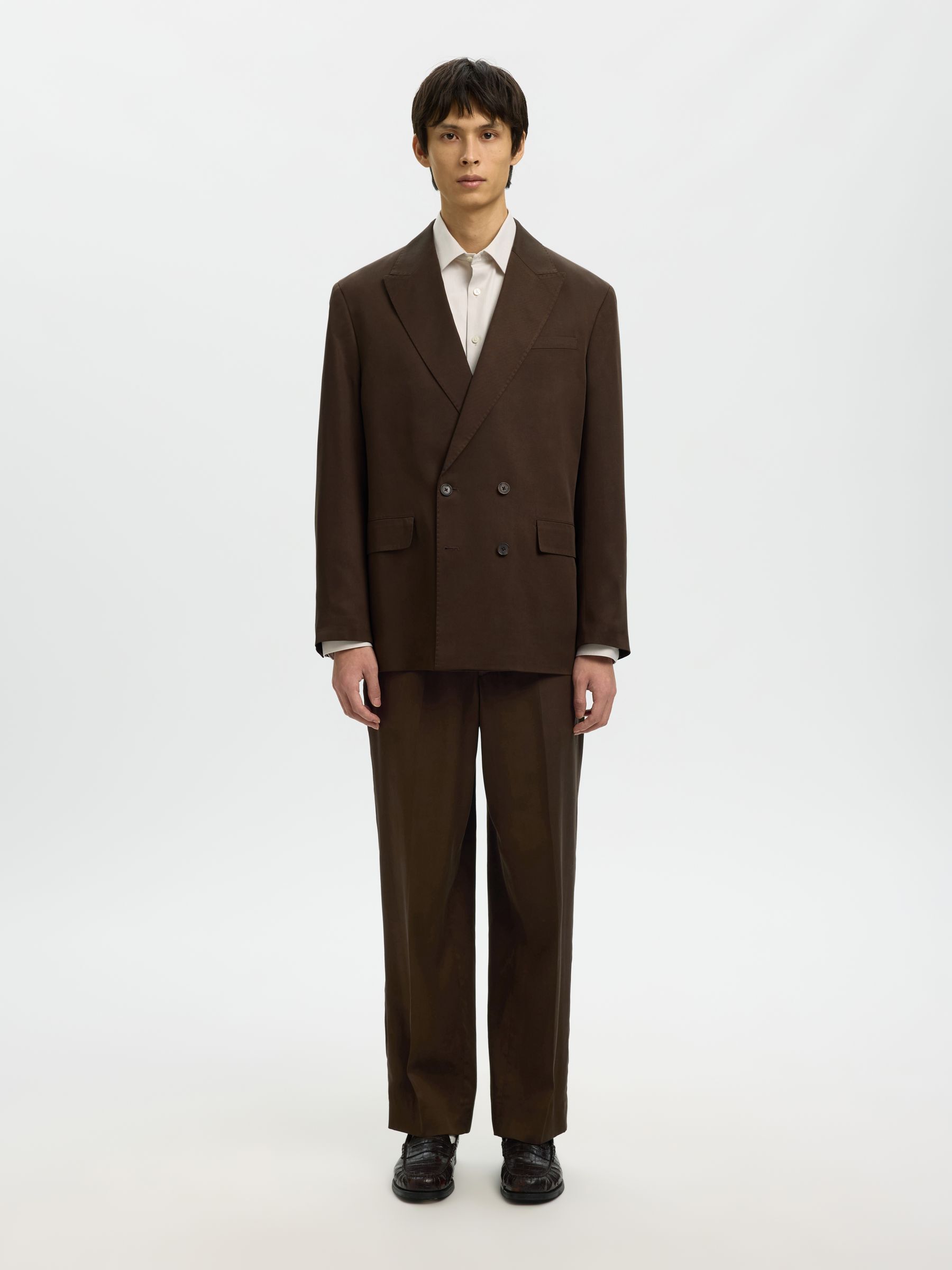 RELAXED FIT ZWEIREIHIGER BLAZER, Delicioso, highres