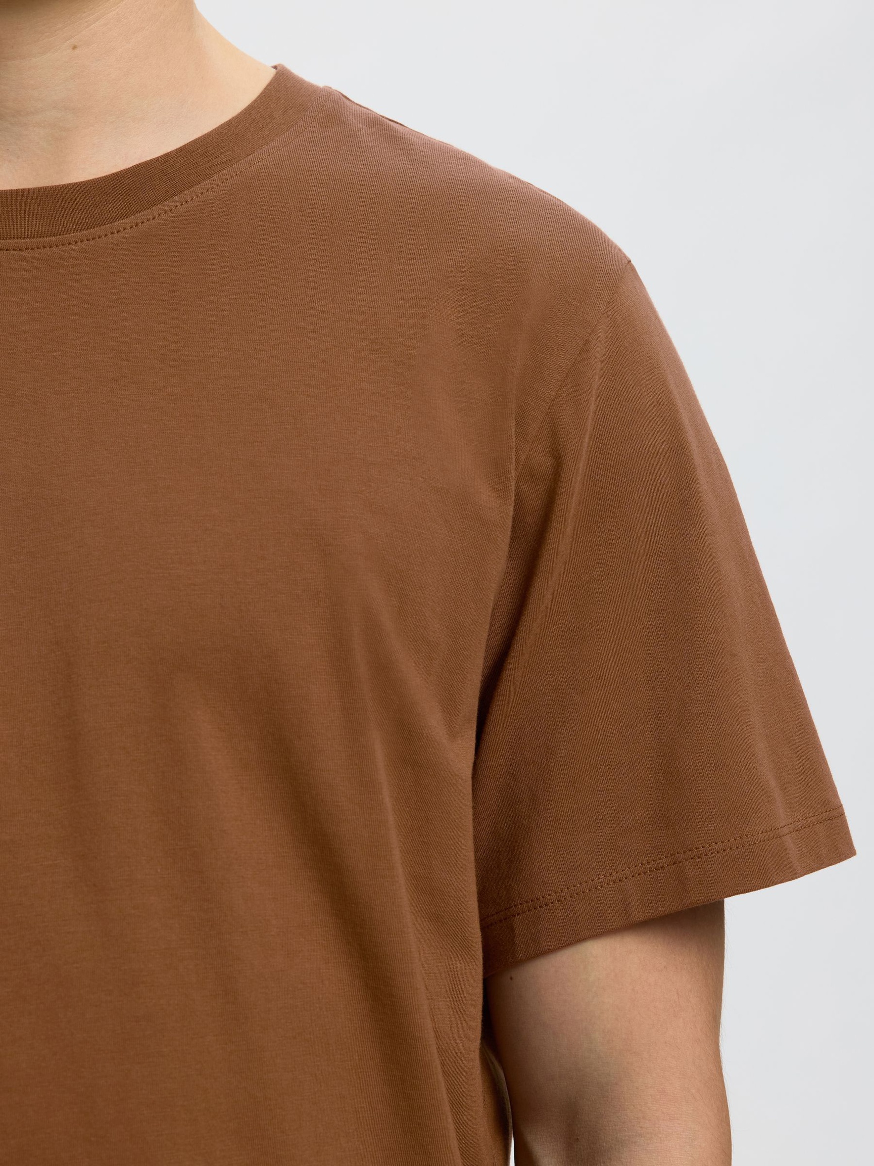REGULAR CAMISETA, Toffee, highres