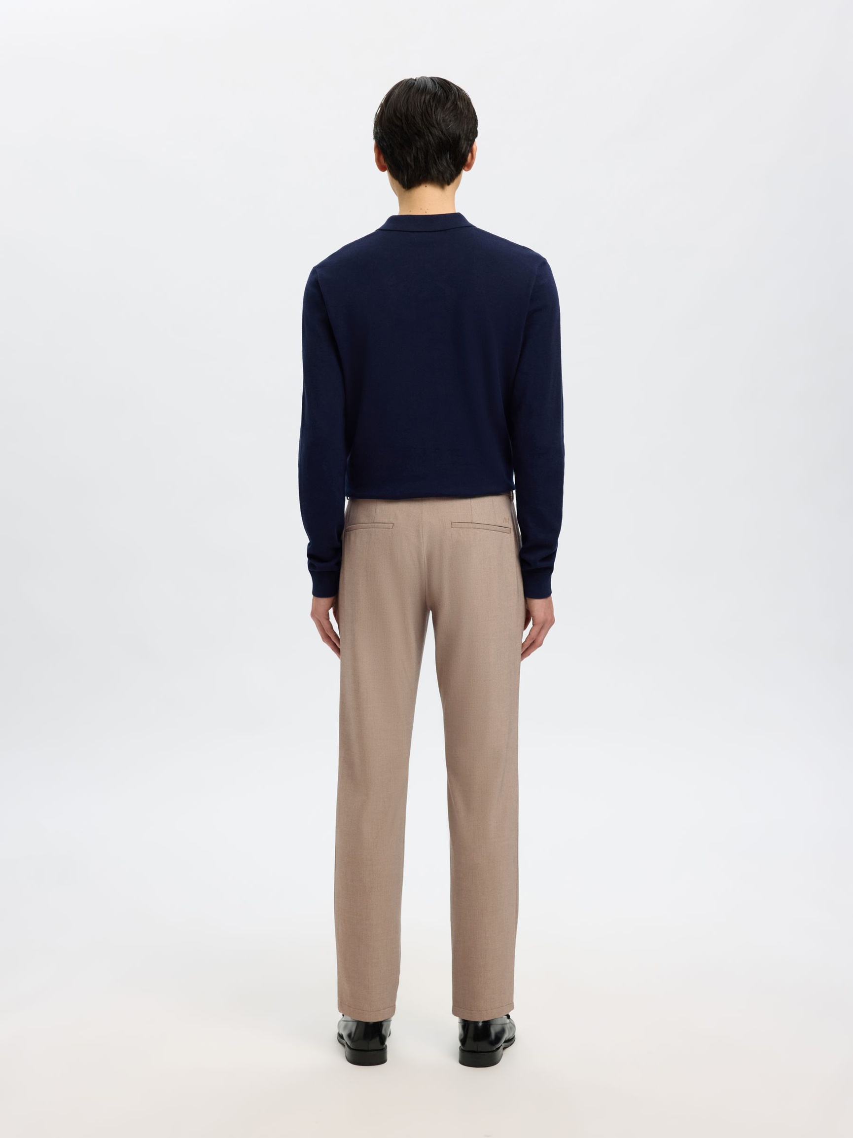 175 SLIM-FIT TROUSERS, Sand, highres