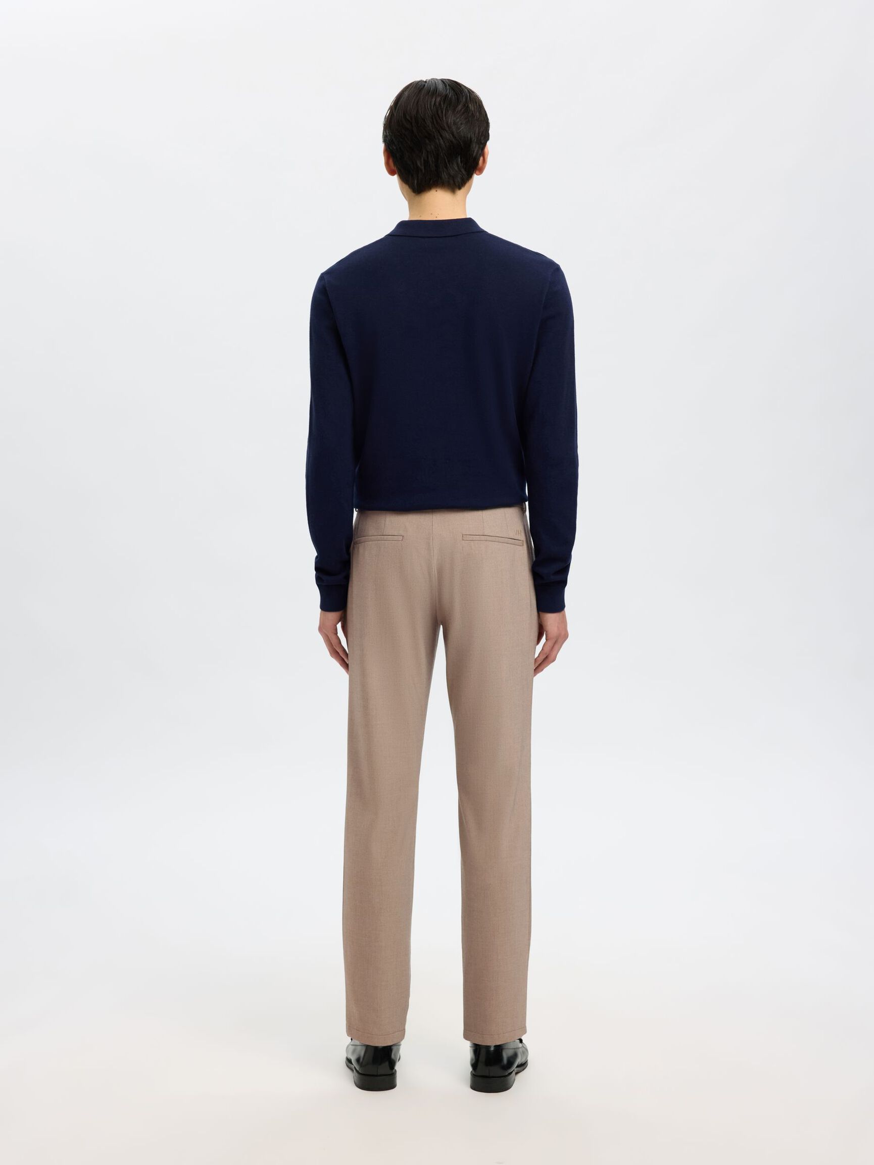 175 SLIM-FIT TROUSERS, Sand, highres