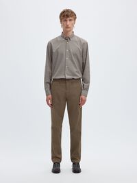 175 SLIM FIT FLEX CHINOS, Morel, highres