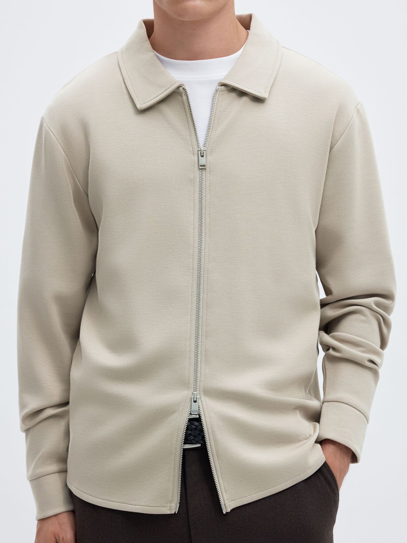 VISCOSEMIX VEST, Pure Cashmere, highres