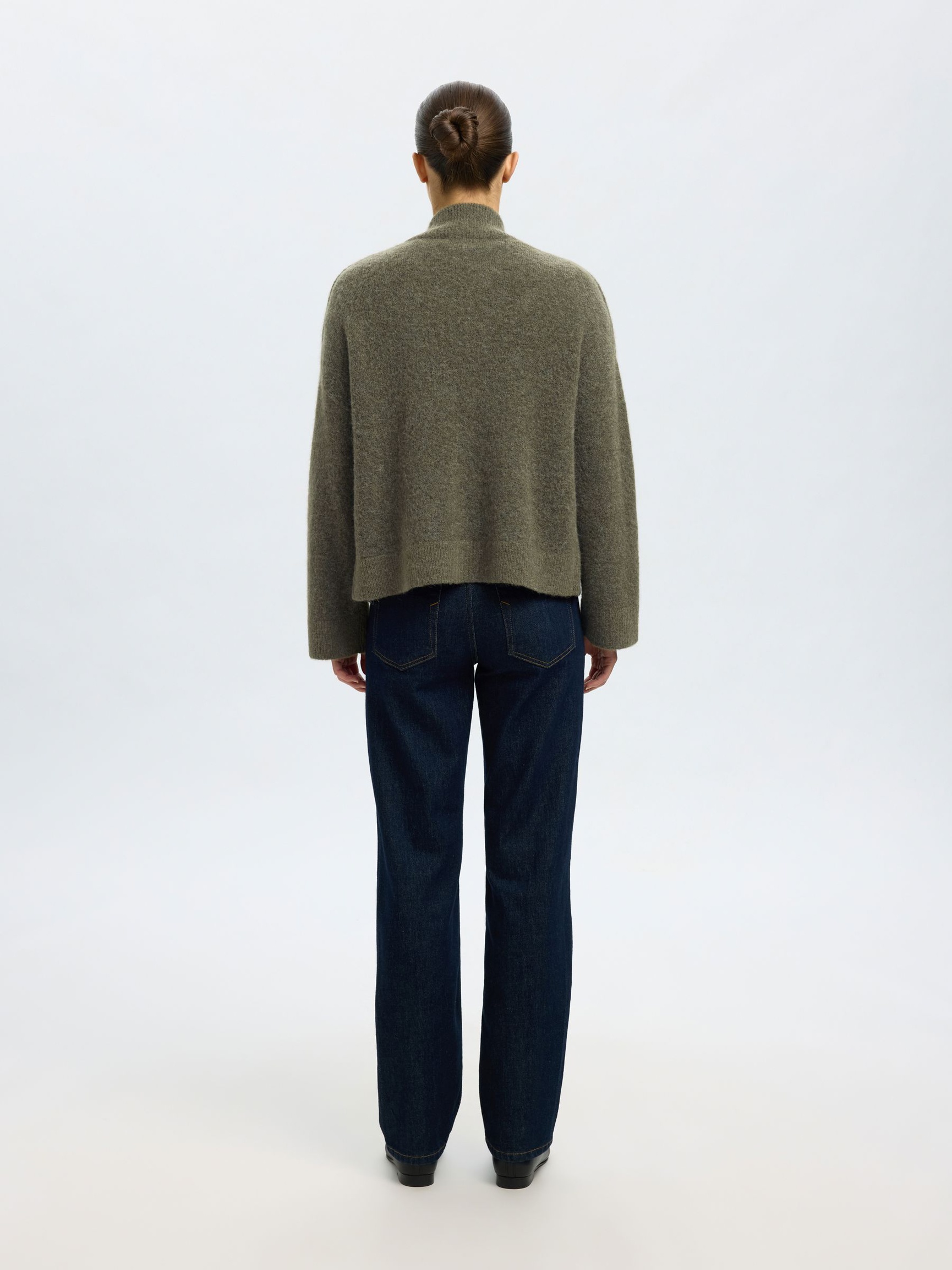 WOOL BLEND CARDIGAN, Kalamata, highres