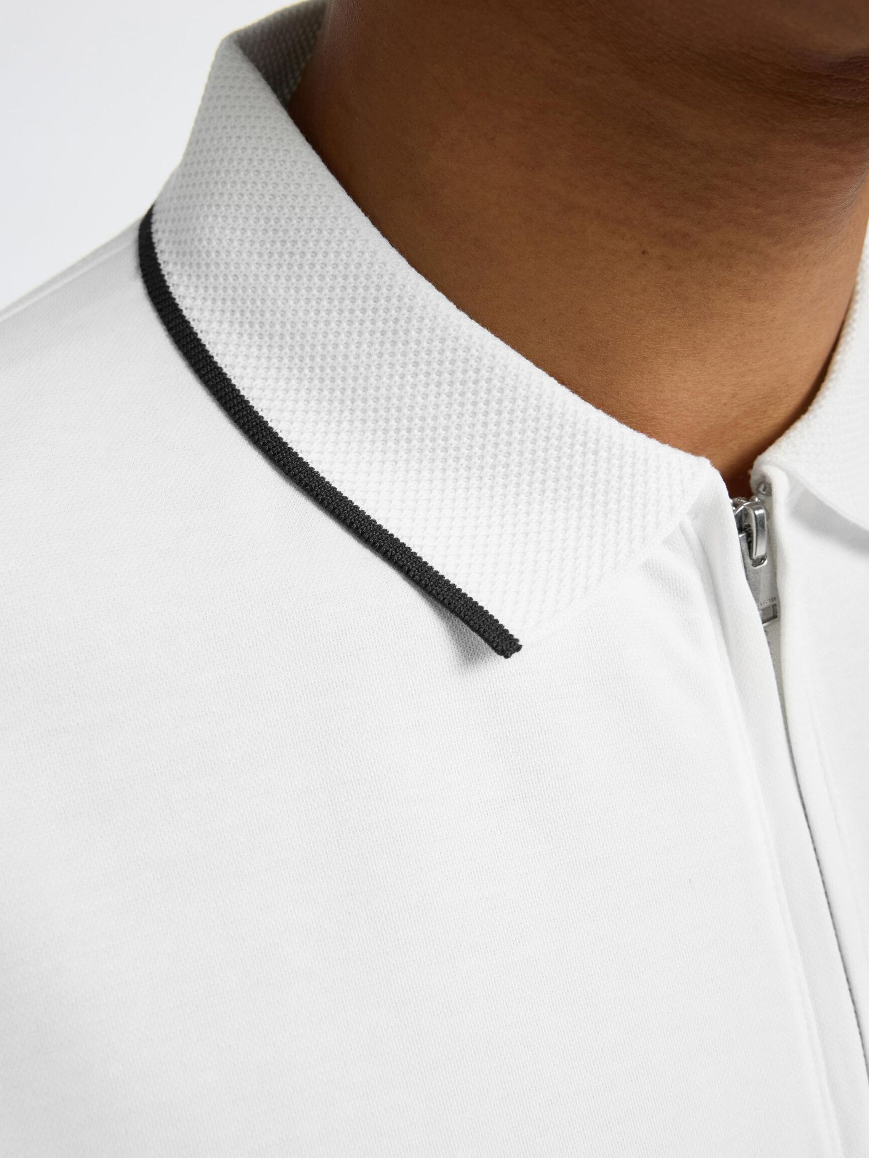 SHORT SLEEVED POLO SHIRT, Cloud Dancer, highres