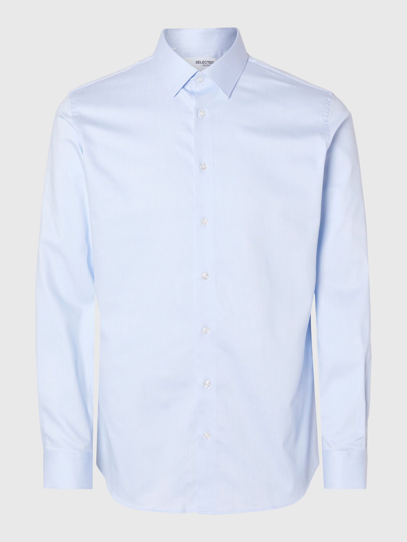 SLIM FIT SKJORTE, Light Blue, highres