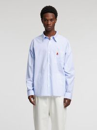 EMBROIDERED REGULAR FIT SHIRT, Bright White, highres