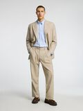 Selected 100% WOL PANTALON, Egret, highres - 16097075_Egret_008.jpg