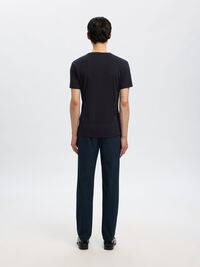 KORTE MOUWEN T-SHIRT, Black, highres