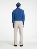 Selected WOOL BLEND PLEATED LOOSE-FIT TROUSERS, Chrome Grey, highres - 16097841_ChromeGrey_004.jpg