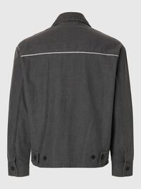 SELVEDGE DENIM JACKET, Light Grey Denim, highres